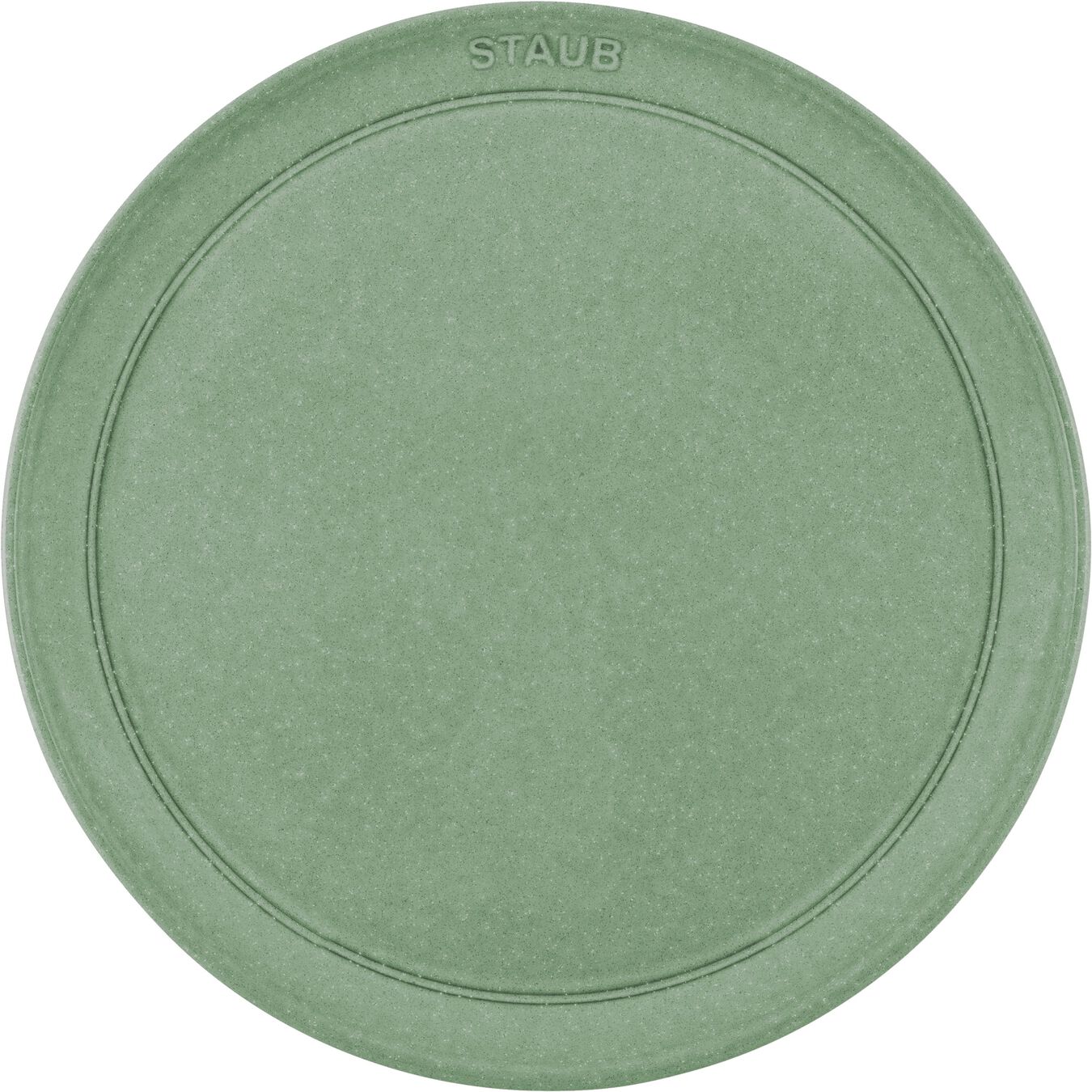 Prato plano 26 cm, Cerâmica, Verde seco,,large 2