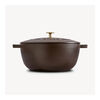 La Cocotte, 26 cm round Cast iron French oven chocolate, small 3