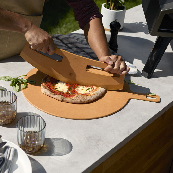 BBQ+, Fiber Wood, Pizza Cutter, large 3