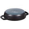 Pans, 20 cm Cast iron Frying pan with 2 handles black, small 2