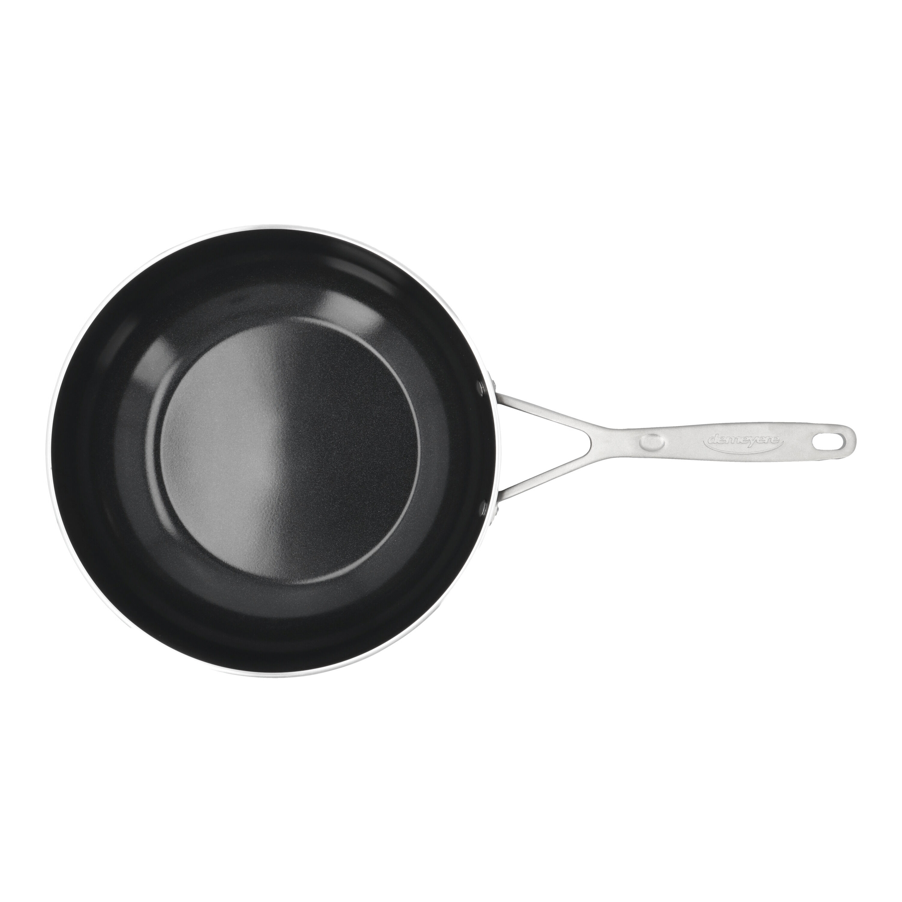 Demeyere Alu Industry 3 Ceramic Wok vlakke bodem Ceraforce 28 cm - Alu Industry 3 Ceramic - Demeyere
