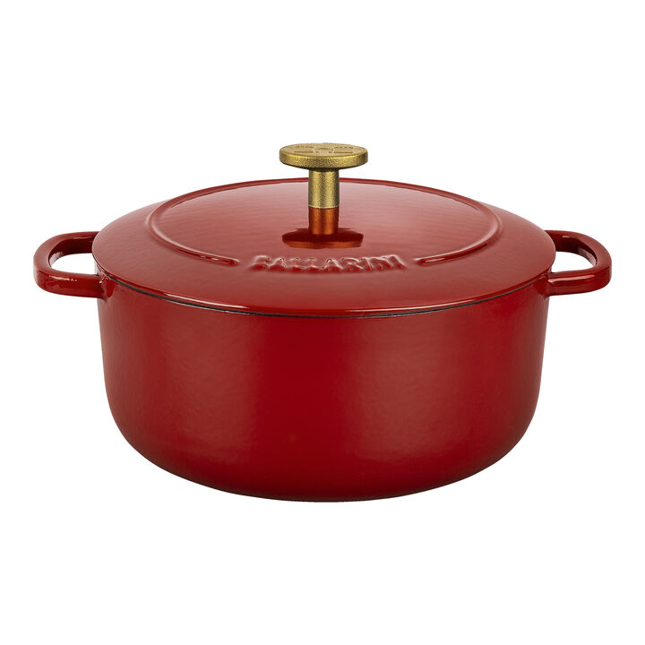 Bellamonte, Cocotte 20 cm / 2,5 l, Rond, Rood, large 2