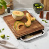 BBQ+, Cutting board with tray 43 cm x 36 cm acacia, small 9