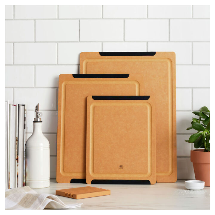 4-pc Plant Fiber Cutting Board Fiber Wood, large 4