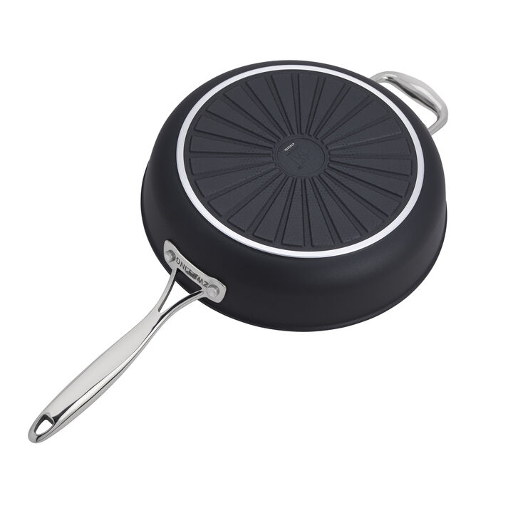 Forte Plus, Saute pan with lid, 28 cm, aluminum, Ceramic Titanium, large 3