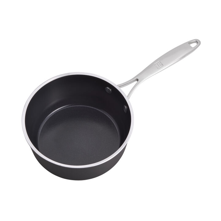 Forte Plus, Sauce pan with lid, aluminum, Ceramic Titanium, large 2