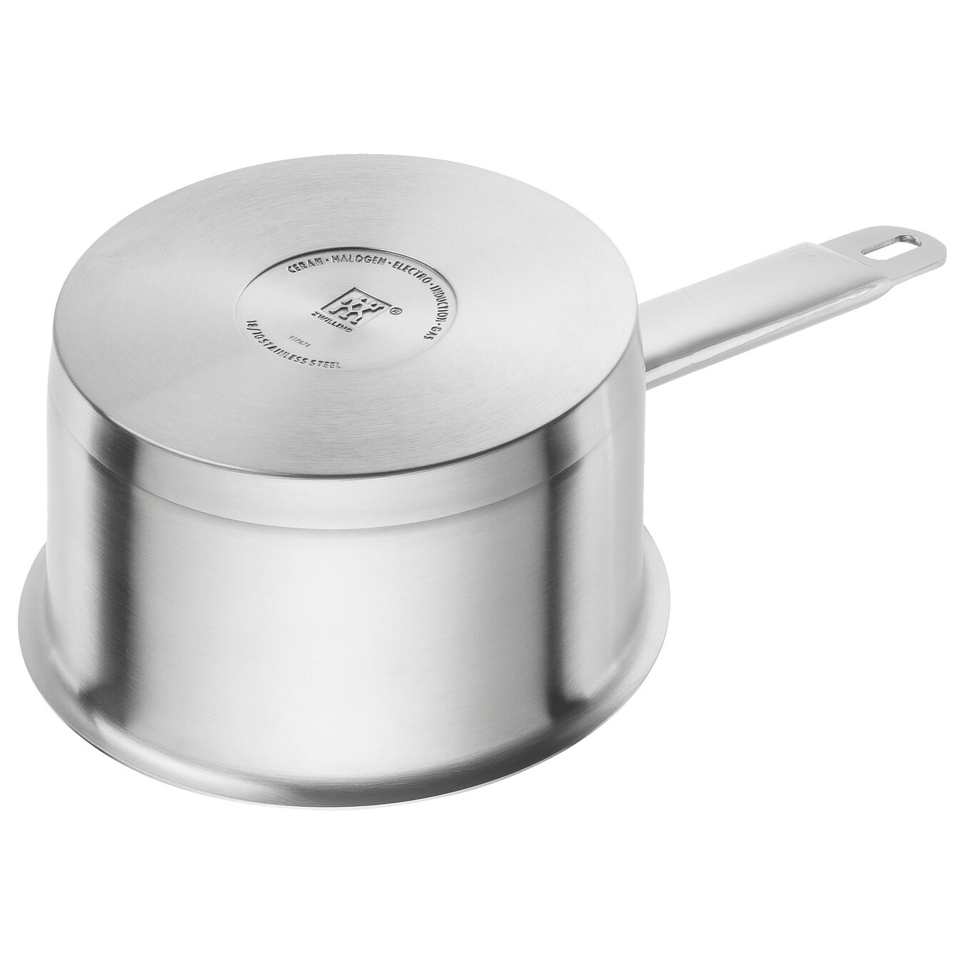 3 l 18/10 Stainless Steel round Sauce pan, silver,,large 4