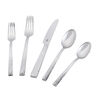 King (polished), 45-pc Hammered Flatware Set, 18/10 Stainless Steel , small 5