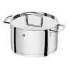 Passion, 5-pcs 18/10 Stainless Steel Pot set silver, small 6