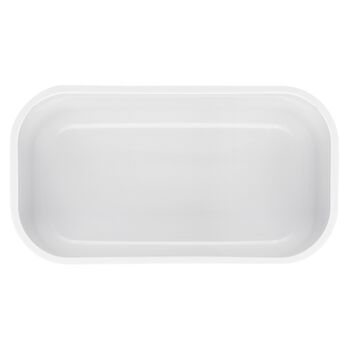 Vakumlu Yemek Taşıma Kabı, Plastik, Beyaz-Akdeniz Mavisi,,large 4