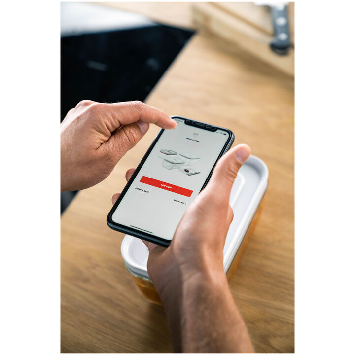 Fresh & Save, Set de boîtes sous vide, 5 pièces / L, verre, La-mer, large 4