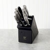 Diamond, 10-pcs, Knife block set, grey, small 10