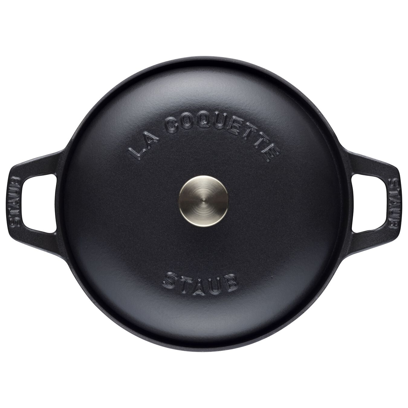 20 cm round Cast iron La Coquette black,,large 4