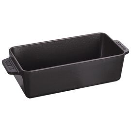 Staub Specialities,  rectangular Cast iron Loaf pan black