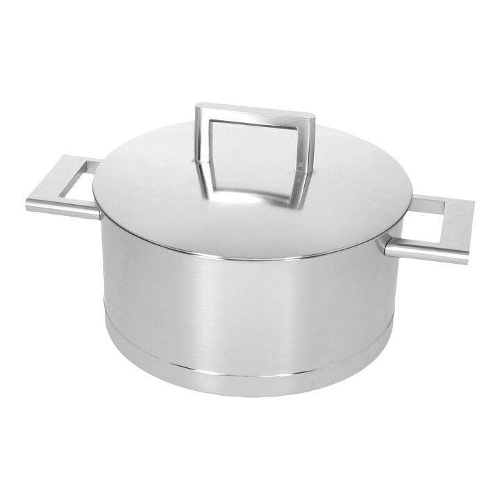 John Pawson 7, Kookpot met dubbelwandig deksel 20 cm / 3 l, large 2
