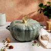 La Cocotte, 3.25 l cast iron pumpkin Cocotte, eucalyptus, small 4