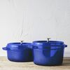 La Cocotte, 3.7 l cast iron round Cocotte, Blueberry, small 3