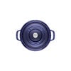 鋳物ホーロー鍋, ピコ・ココット 22 cm, ラウンド, グランブルー, 鋳鉄, small 2