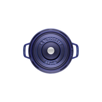 Döküm Tencere | Koyu Mavi | 22 cm | 2,5 l | yuvarlak,,large 2