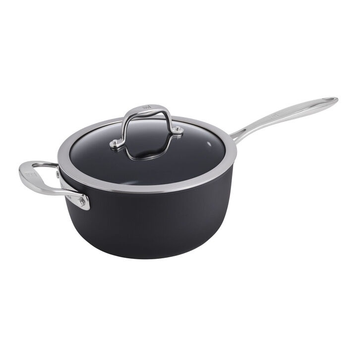 Forte Plus, Sauce pan with lid, aluminum, Ceramic Titanium, large 1