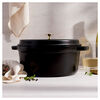 La Cocotte, 26 cm round Cast iron Cocotte black, small 2