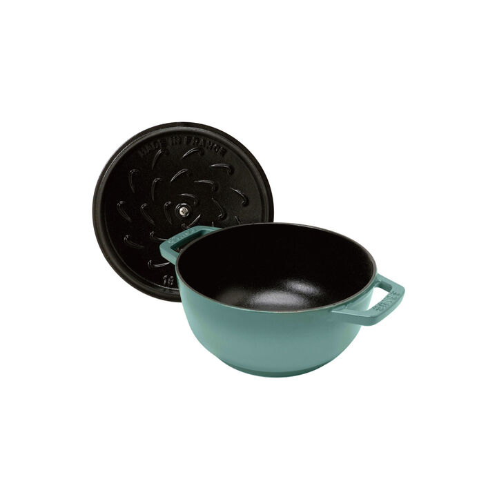 鋳物ホーロー鍋, Wa-NABE・フレンチオーブン 18 cm, 鋳鉄, large 2