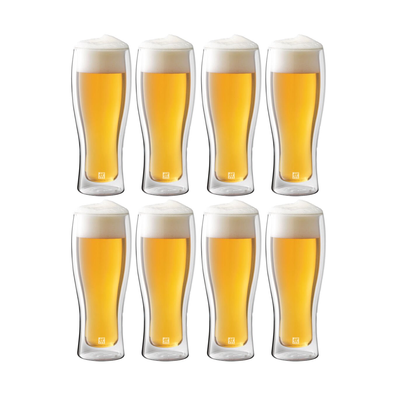 8 Piece Beer Glass Set - Value Pack,,large 2