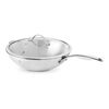 Aragon, 32 cm / 12.5 inch 18/10 Stainless Steel Wok, small 1