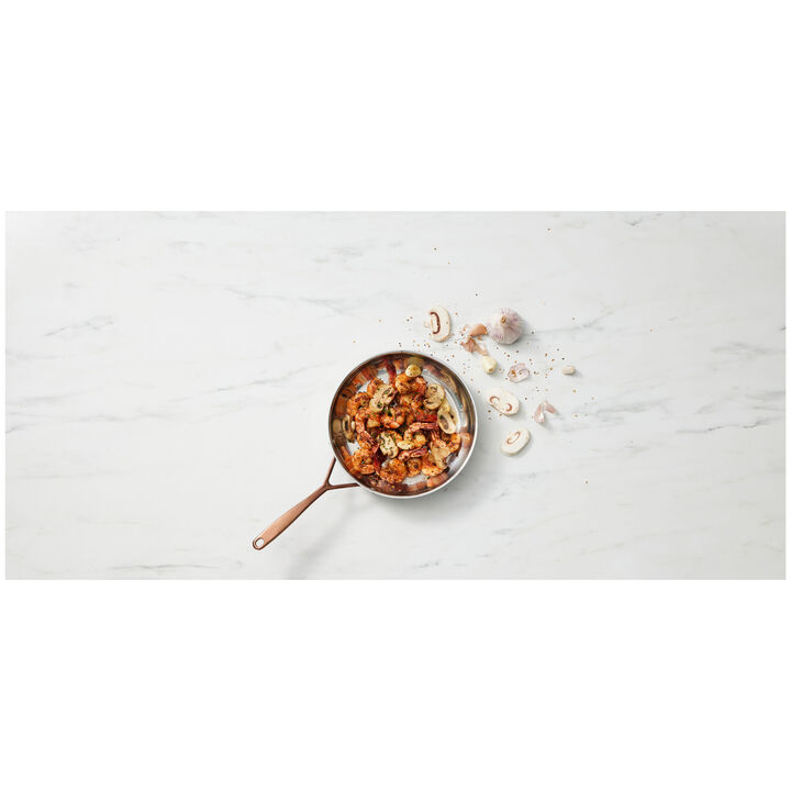 Bellasera, 24 cm / 9.5 inch 18/10 Stainless Steel Frying pan, large 3