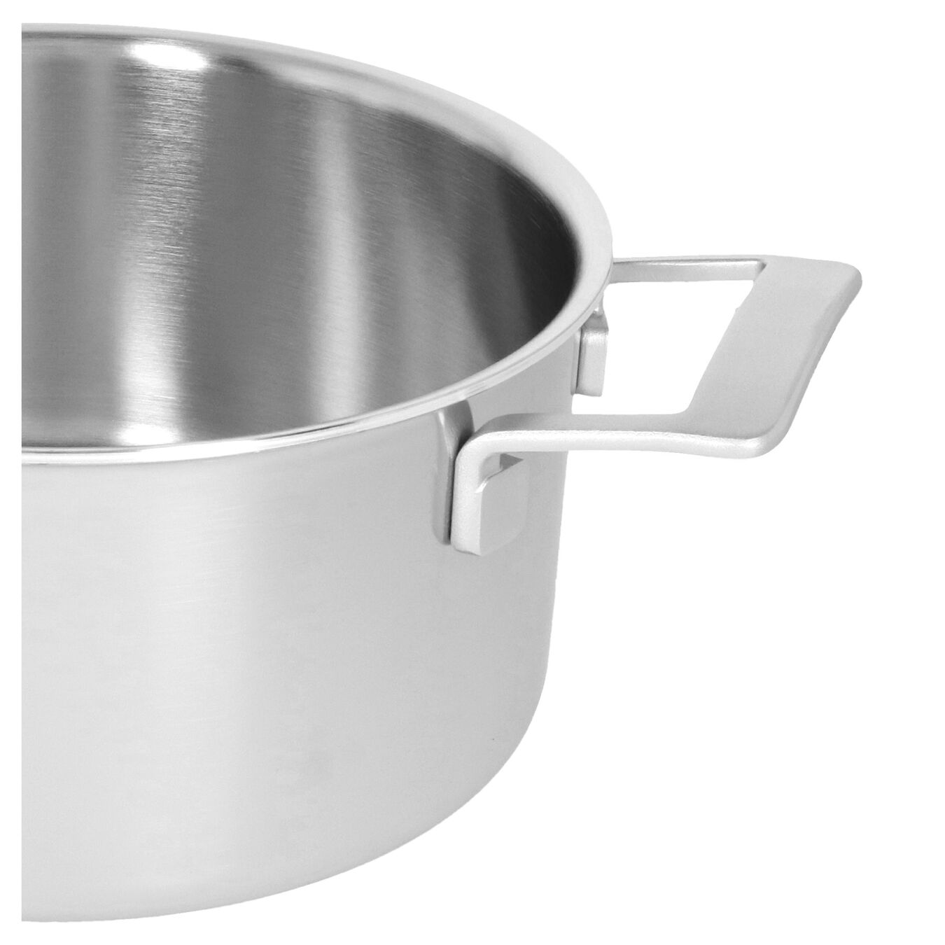 5.5 qt, 18/10 Stainless Steel, Dutch Oven with lid ,,large 4