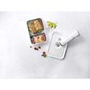 Fresh & Save, Vakuum Lunchbox L flach, Kunststoff, Weiß-grau, small 6