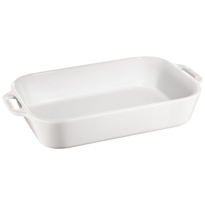 Ceramique, Mixed Baking Dish Set White 3 Piece, large 3