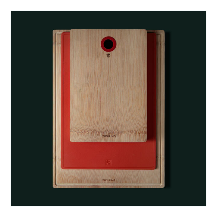 Now, Cutting board set 3 Piece, bamboo, large 4