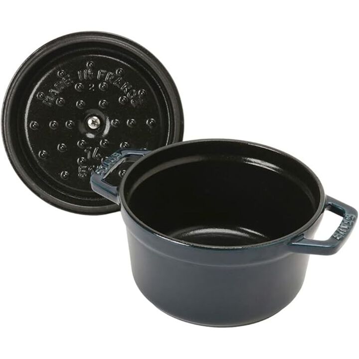 鋳物ホーロー鍋, ピコ・ココット 14 cm, ラウンド, ラ・メール, 鋳鉄, large 2