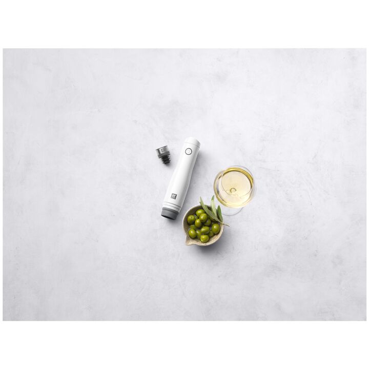 Fresh & Save, Set sottovuoto per il vino, 2-pz., grigio, large 4