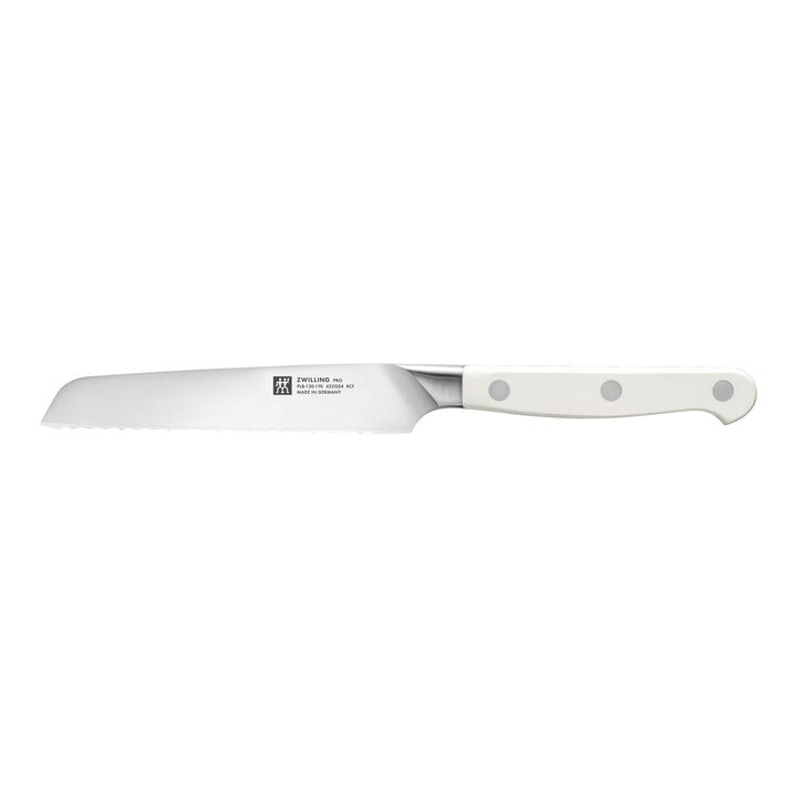 Pro le blanc, 5-inch, Utility knife, white, large 1