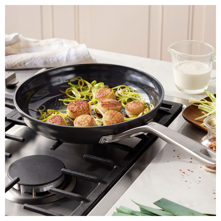 Motion Ceramic, 10-inch, Aluminum, Non-stick, Hard Anodized Fry Pan, large 2