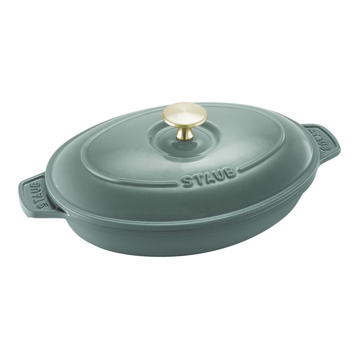ストウブ Specialities オーバルホットプレート 23 cm, 鋳鉄  