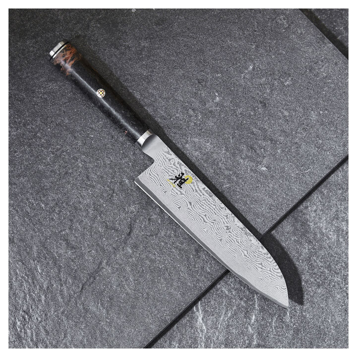 BLACK 5000MCD67, 5.5-inch, Fine Edge Santoku Knife, large 2