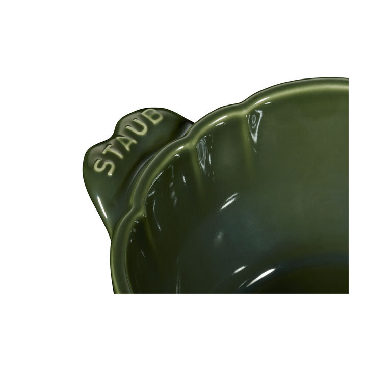 Stoneware, Artichoke, Petite Dutch Oven, Basil, large 3