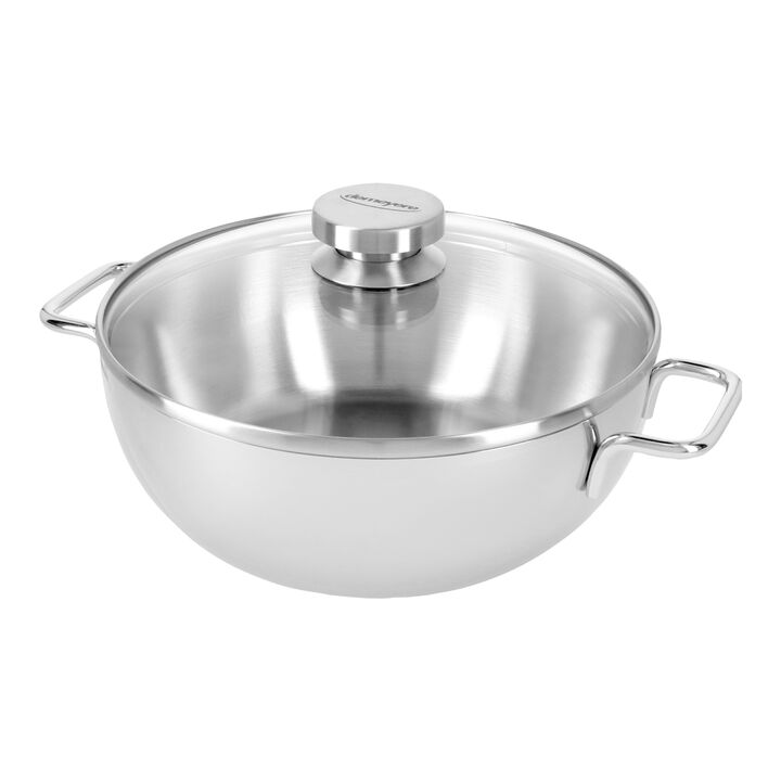 Apollo 7, 28 cm Serving pan with glass lid, large 2