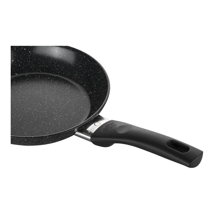 Vipiteno, Set di padelle, 3-pz. / 20/24/28 cm, nero, Alluminio, large 4