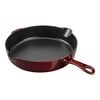 Pans, 28 cm / 11 inch cast iron Frying pan, grenadine-red - Visual Imperfections, small 1