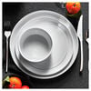 Dinnerware Set, 12 Piece | white | ceramic,,large