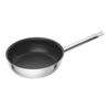24 cm 18/10 Stainless Steel Frying pan silver-black,,large