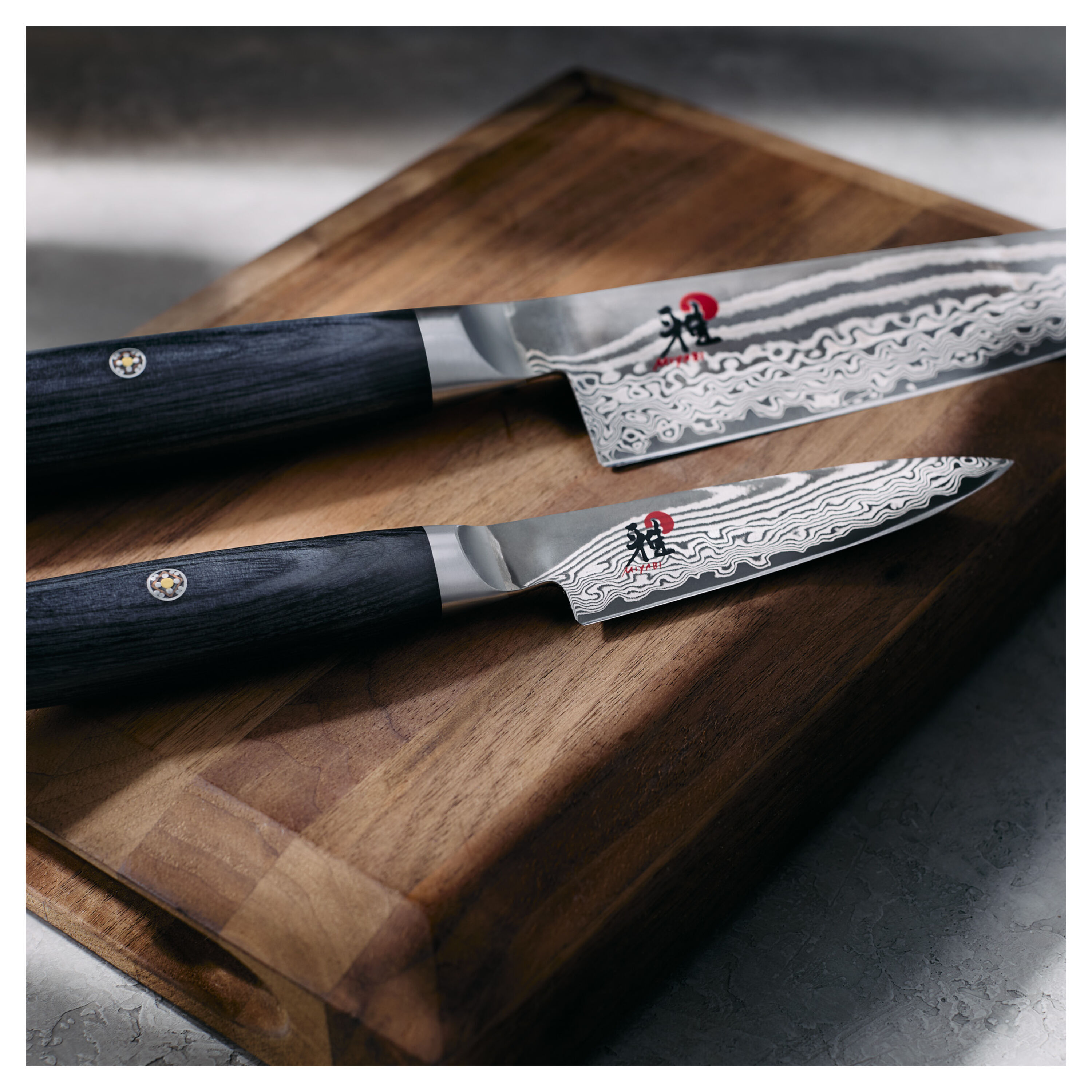 Thumbnail - MIYABI KAIZEN II 5000FCD Shotoh 9 cm, Pakka Holz