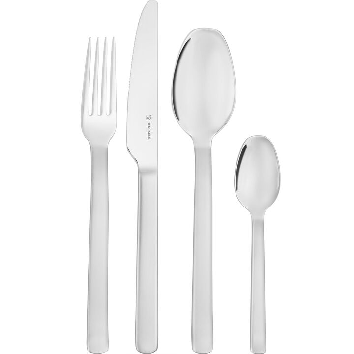 Clouds, 16-pcs matt/polished Dinner set, large 1