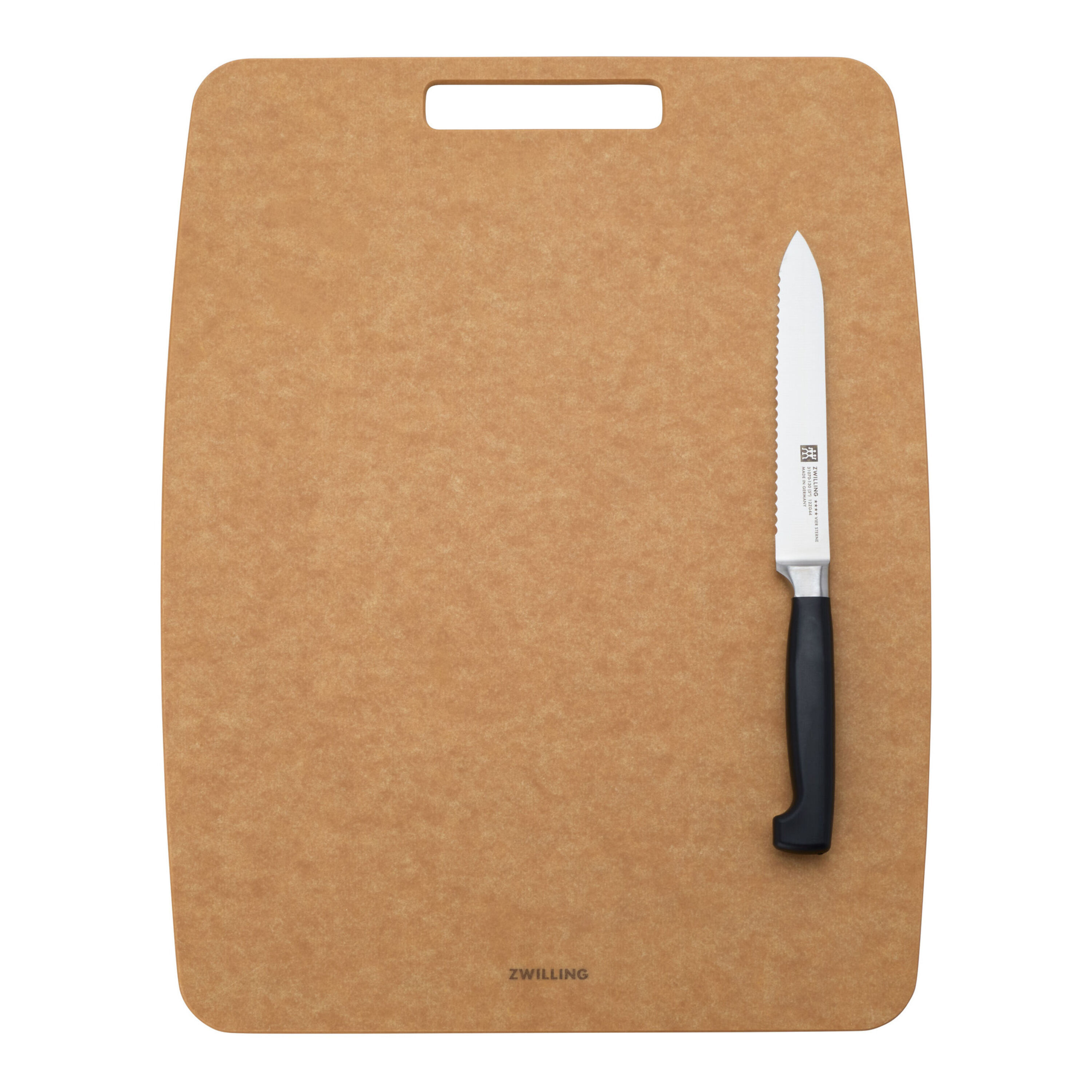 ZWILLING FOUR STAR 2-pc Cutting Board Set Special Formula Steel