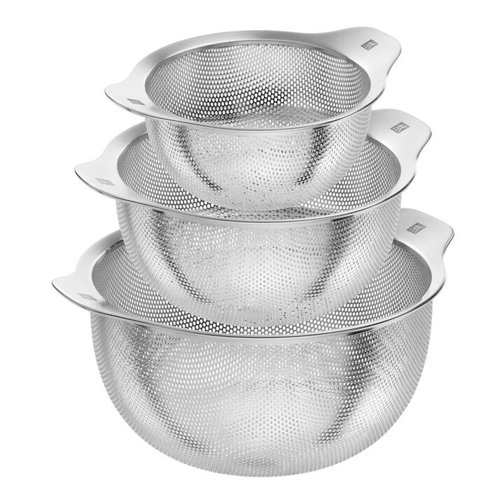 Table, Ensemble passoire, 3-pces, 16, 20 & 24cm, large 1