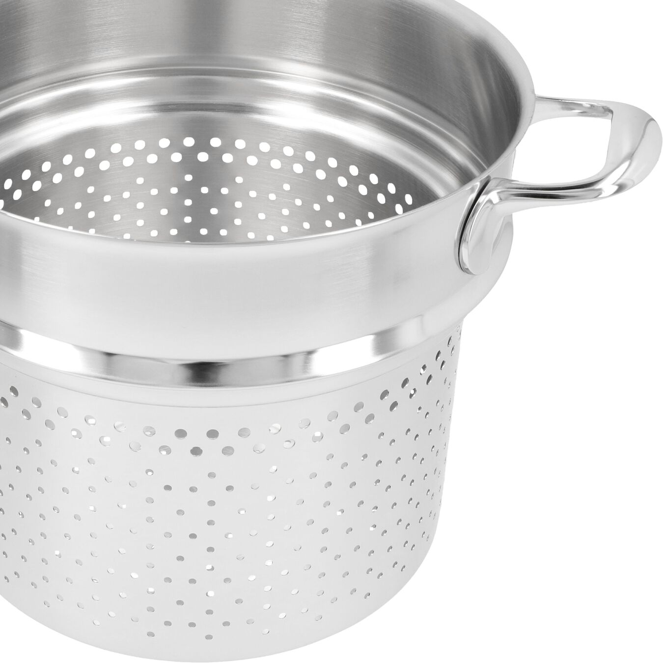 8.5 qt Pasta insert, 18/10 Stainless Steel ,,large 3